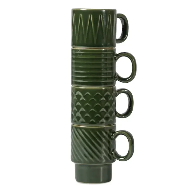 Sagaform Coffee & More Espresso Mug 4-pcs 100ml - LT52204 (N0030)